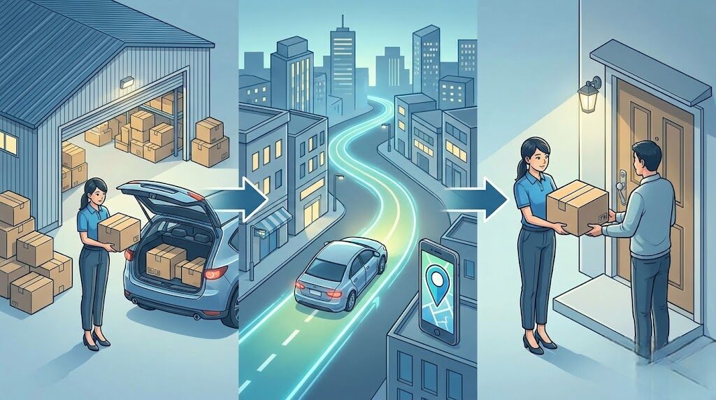 Amazon FLEXとはどのような仕組みの配送業務か