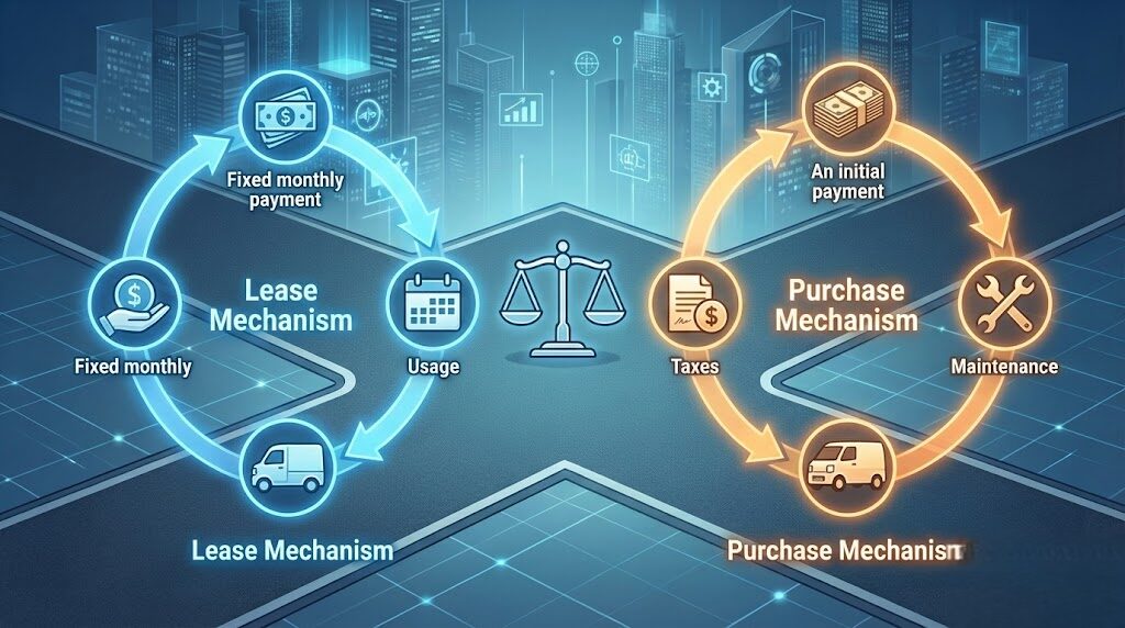 軽貨物車両はリースと購入どっちがお得？その基本を比較